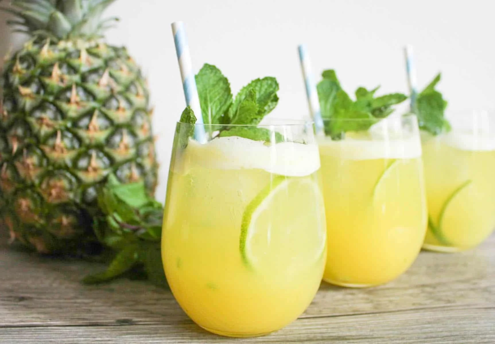 The Pineapple Ginger & Mint Cooler