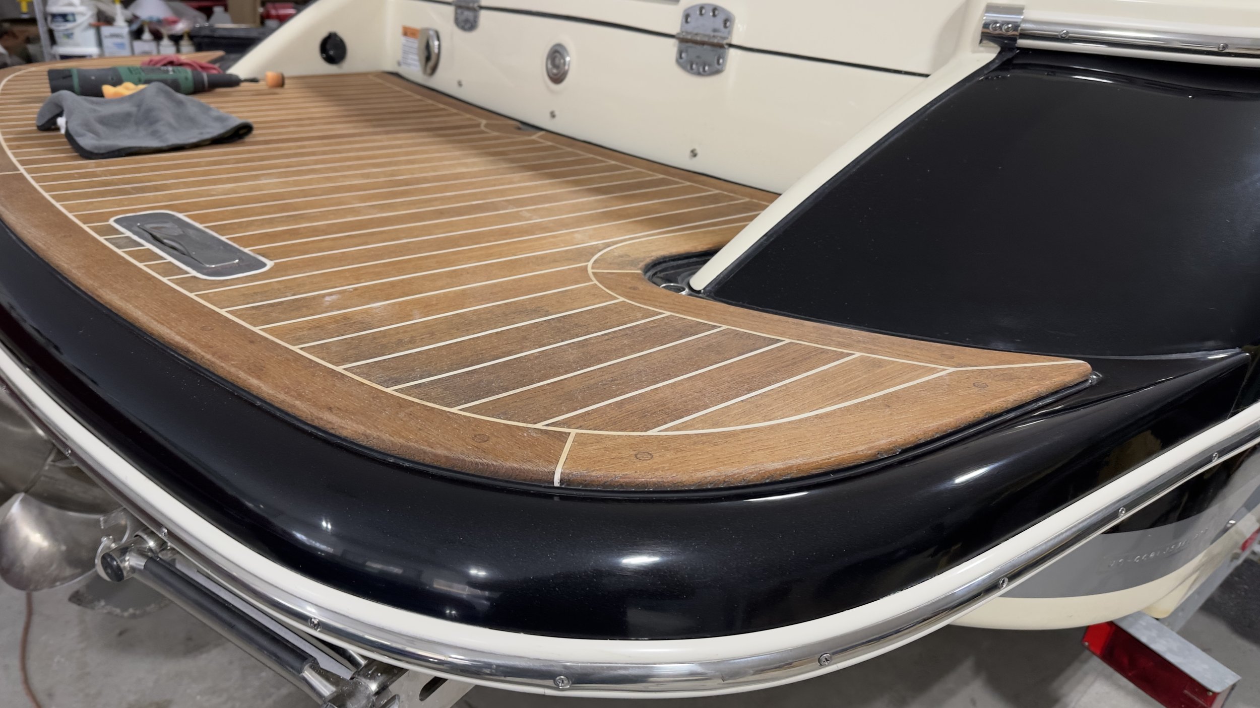 Chris Craft repaired