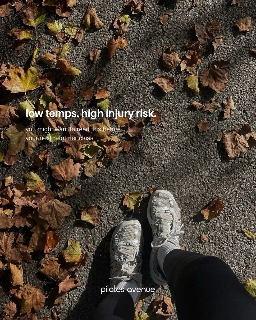 the seasons are changing en koude spieren betekent meer kans op blessures. pa got you covered met wat tips v&oacute;&oacute;r, tijdens en na onze reformer lessen.