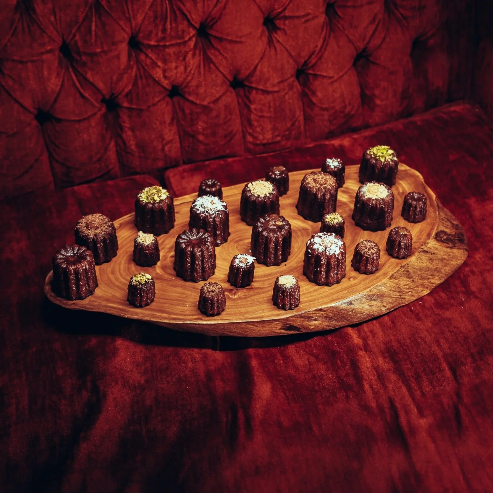 Le combo des Fêtes 6 grands et 15 petits cannelés