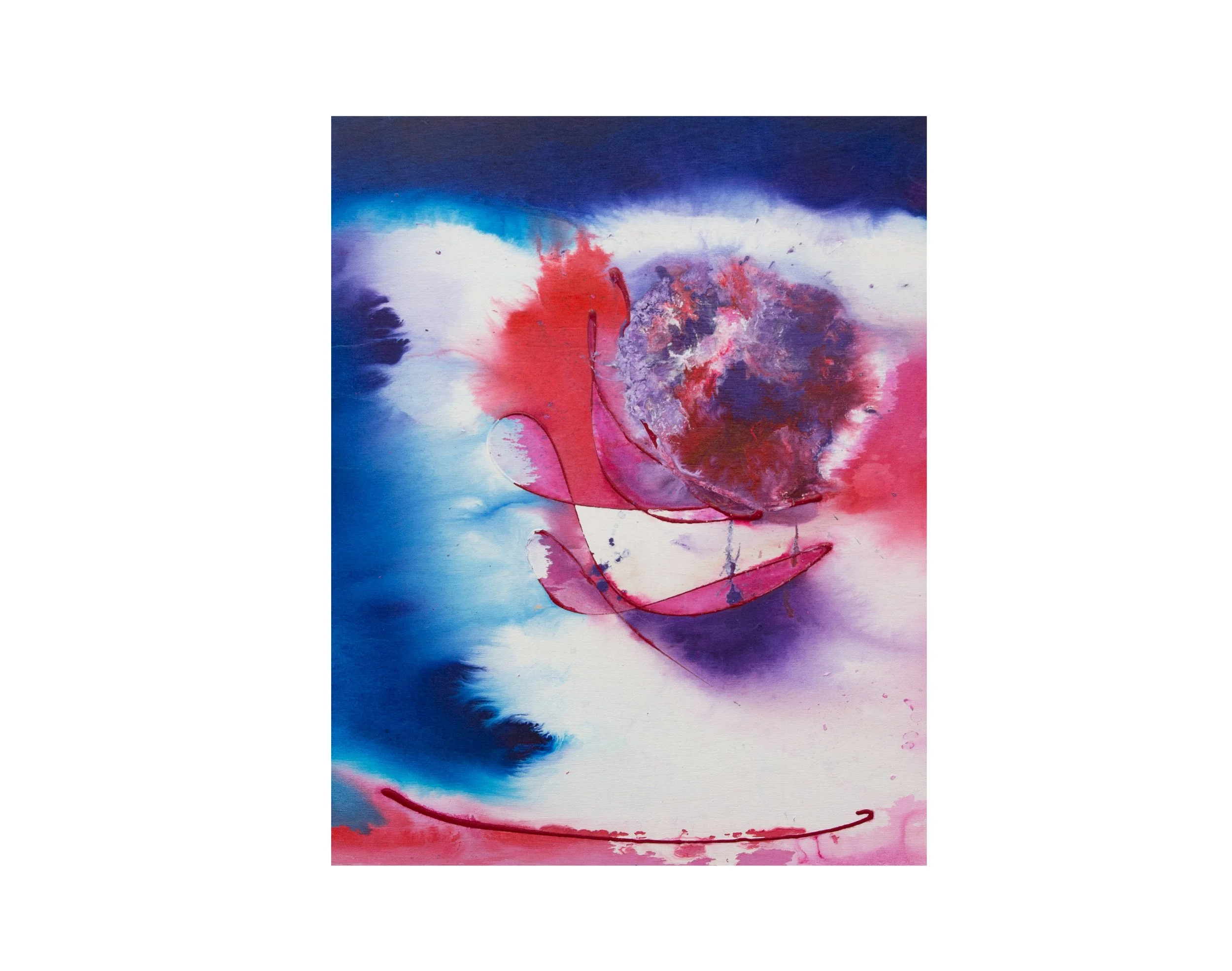 Let it go through the exhale. 20 x 16. $360.jpg