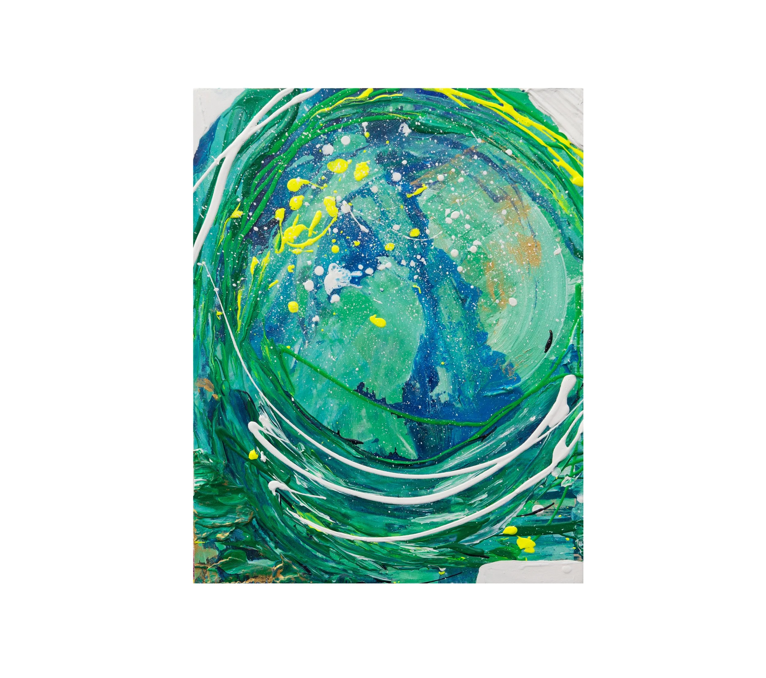 Going Through the Growth. 14 x 11 $225.jpg