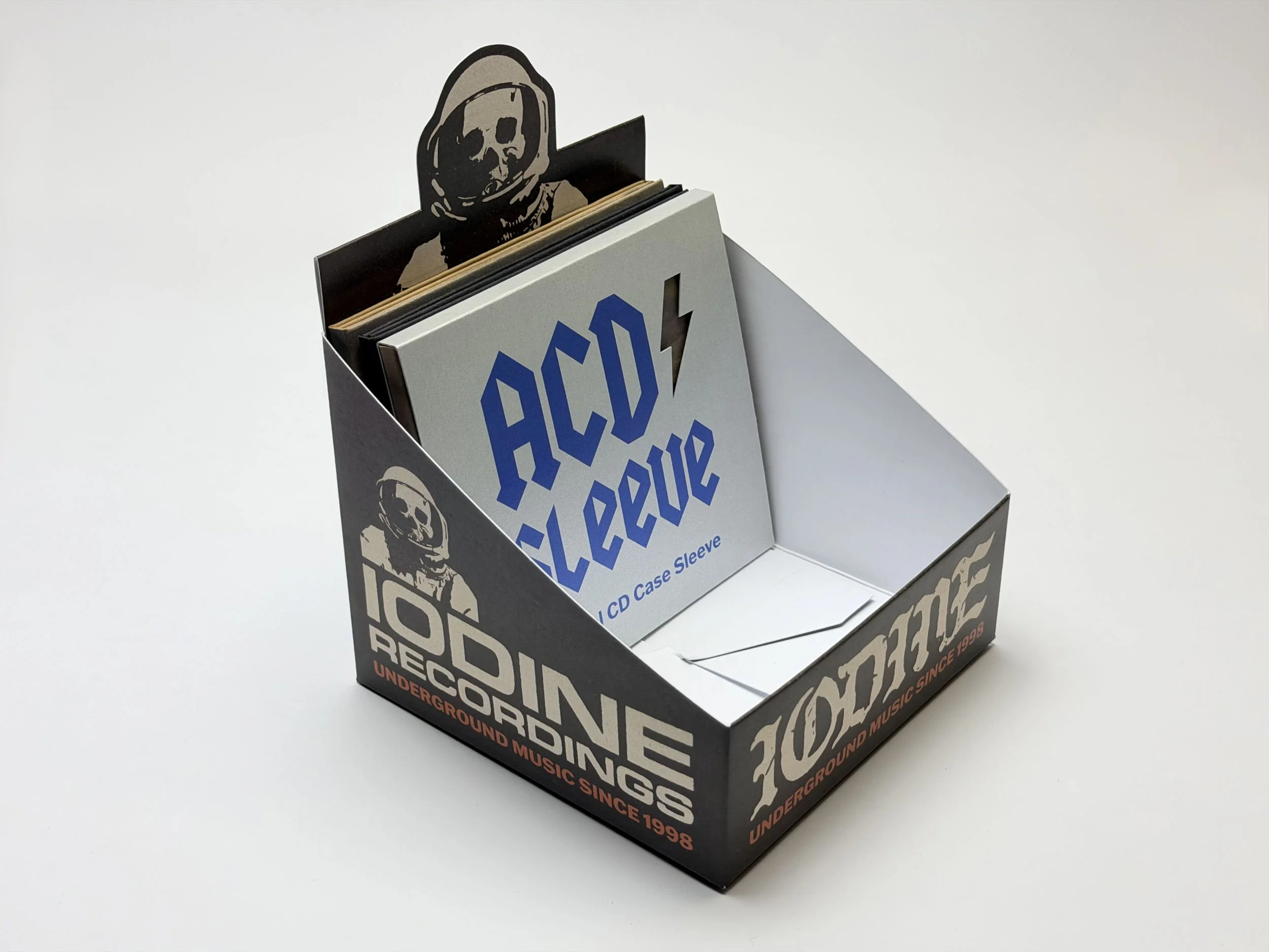 Iodine Recordings CD displays