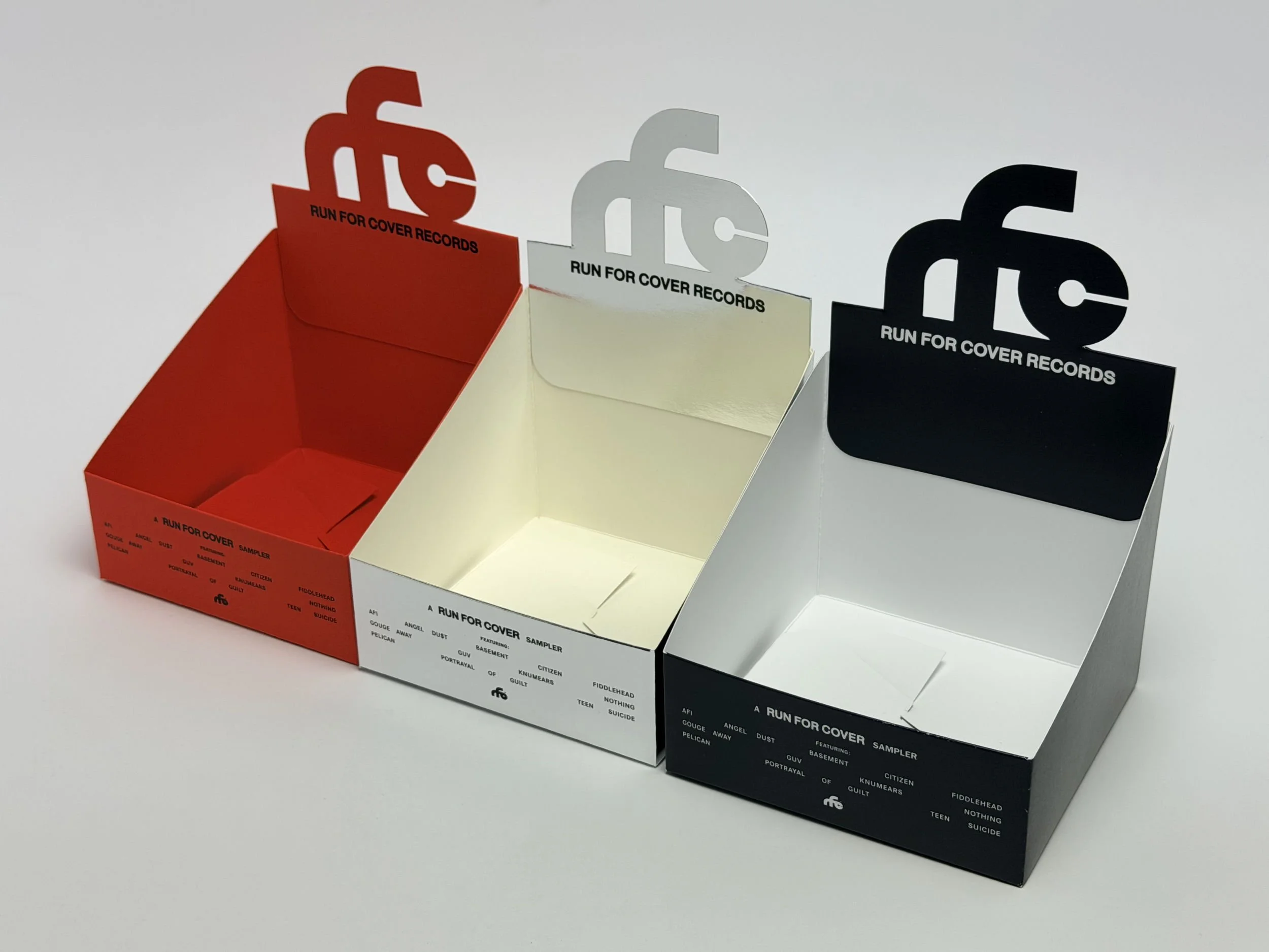 Run for Cover Counter Top Displays