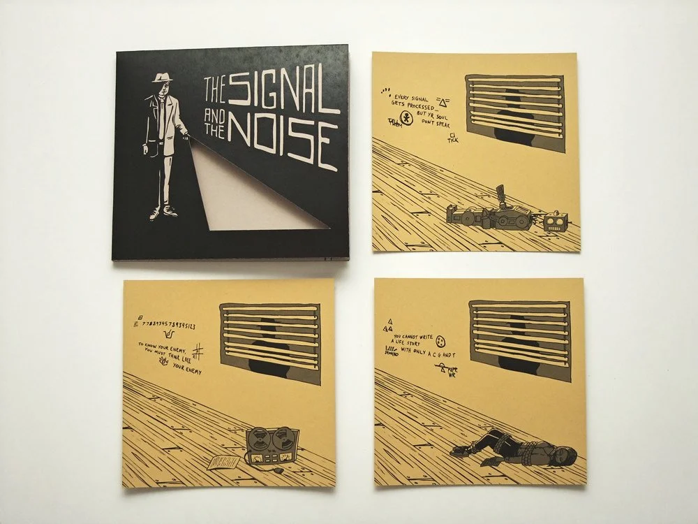 Andrew Paul Regan custom hand cut sleeve - ACDSleeve mk1