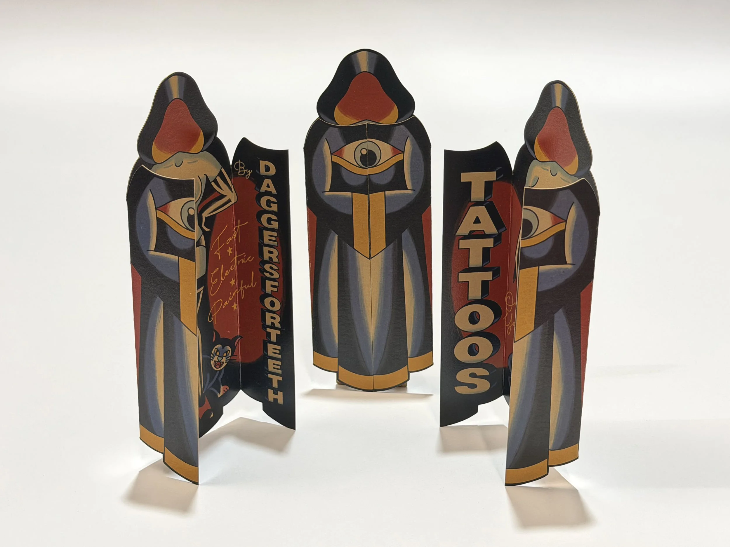 Daggers For Teeth custom business cards