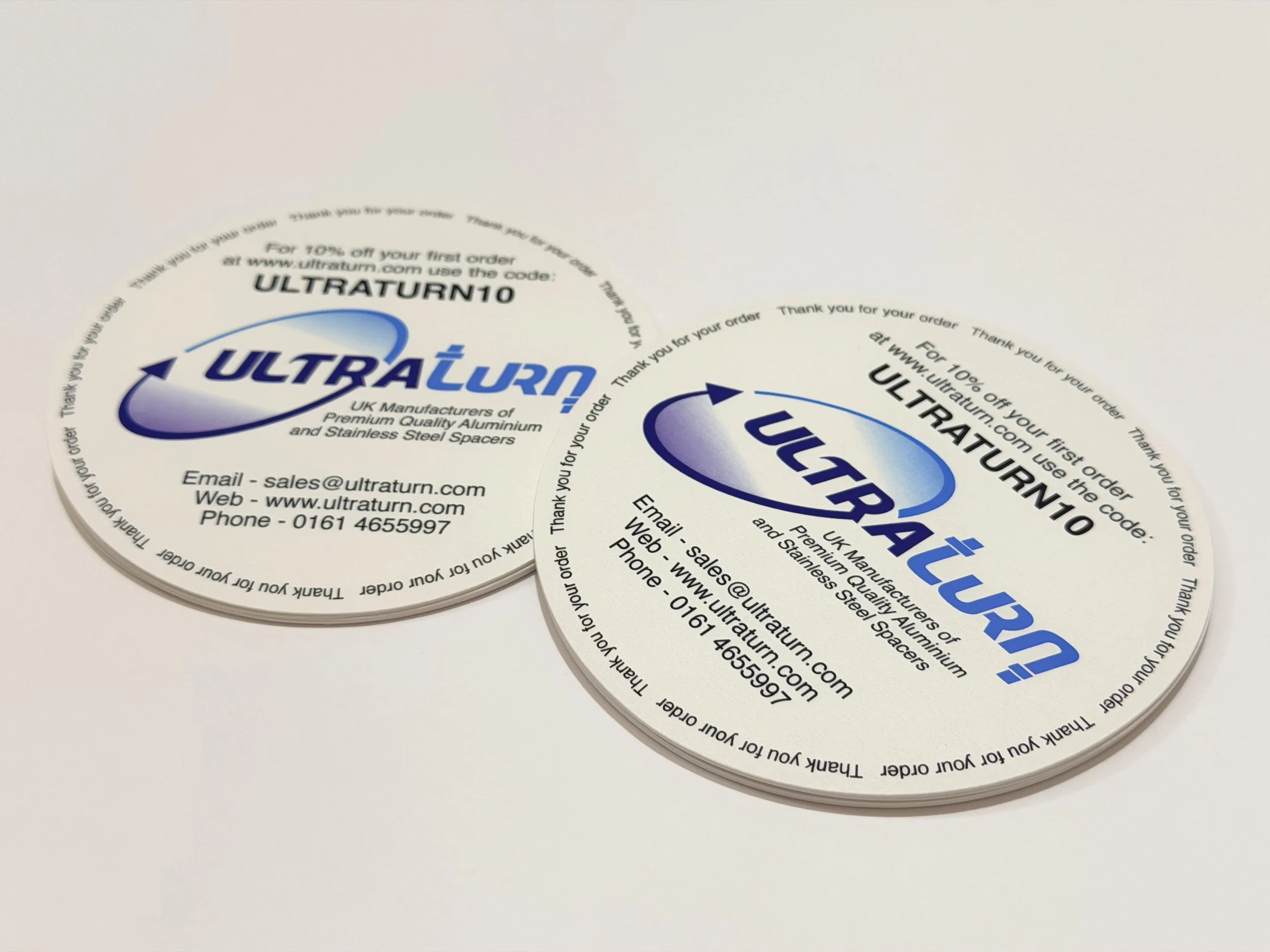 Promotional flyer for Ultraturn Engineering