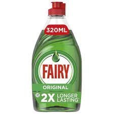FAIRY 320ml ΥΓΡΟ ΠΙΑΤΩΝ