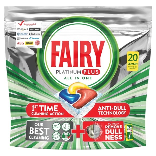 FAIRY 20pcs ΤΑΜΠΛ ΠΛΥΝΤ ΠΙΑΤ 270g