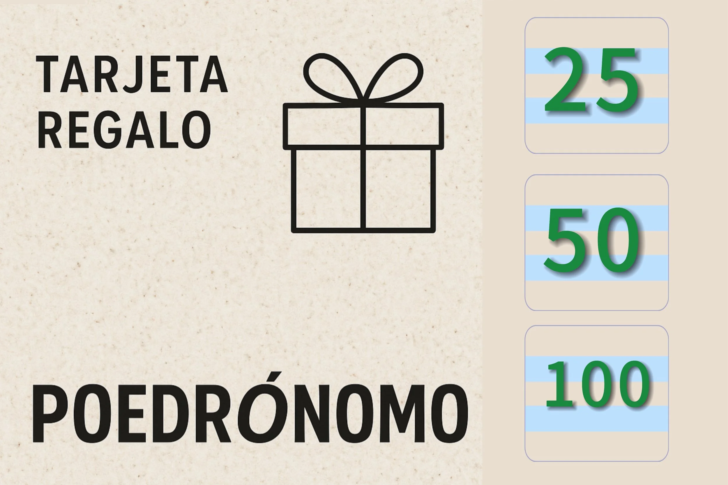 Tarjeta regalo