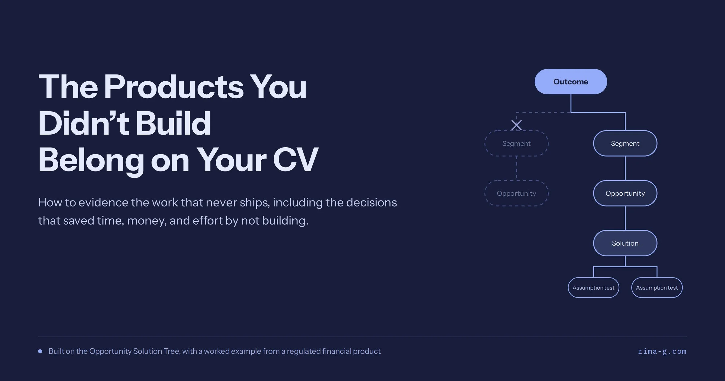 The Products You Didn’t Build Belong on Your CV