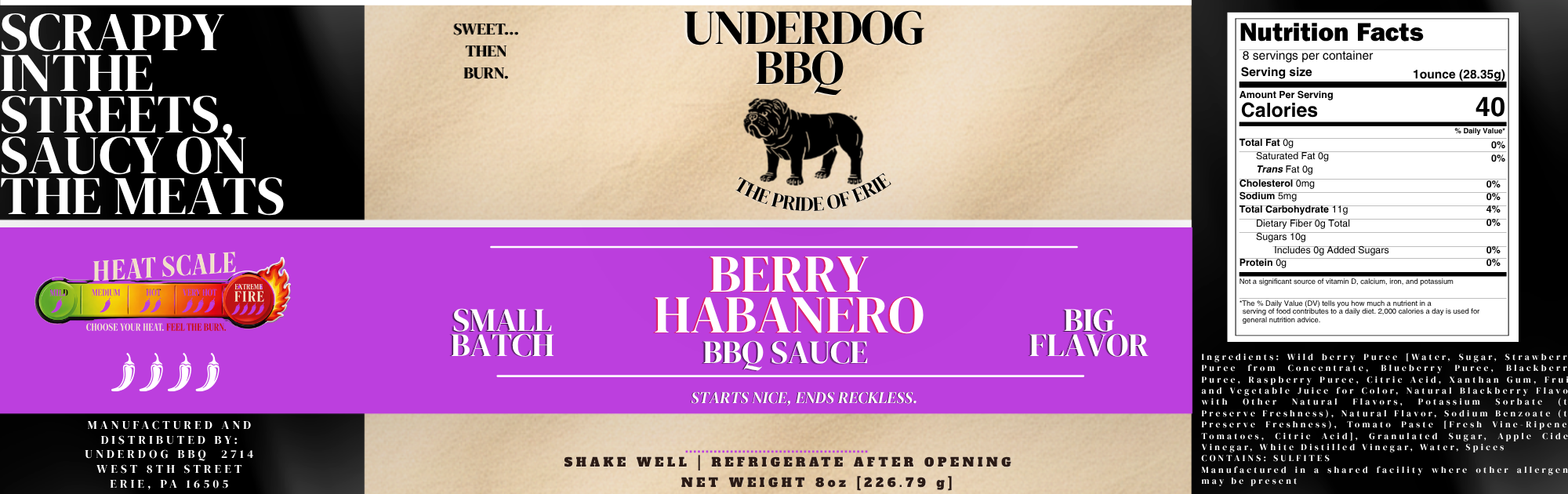 Berry Habanero BBQ
