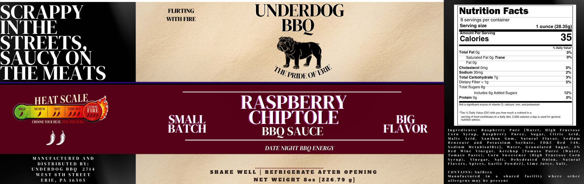 Raspberry Chipotle BBQ