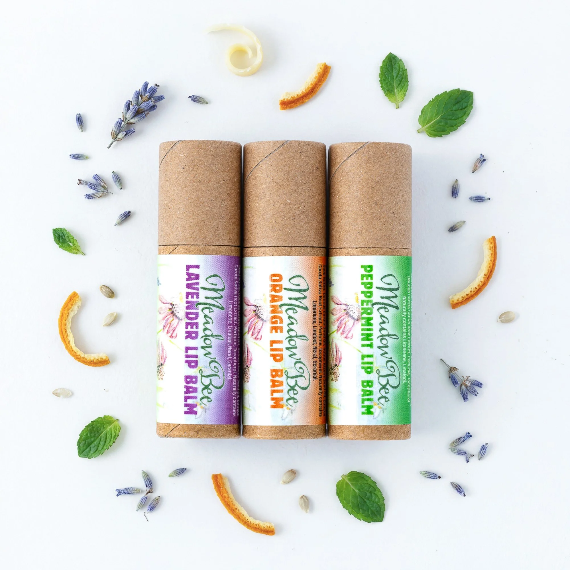 .30 oz. Lip Balm in pushup, compostable tubes