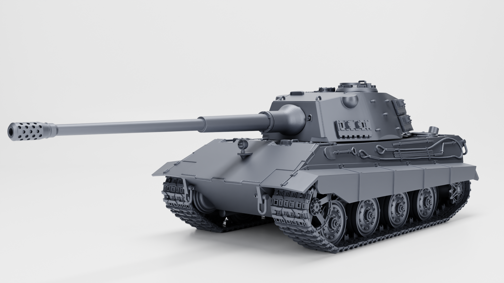 Wargame 3D E-75 Heavy German Tank, 28mm