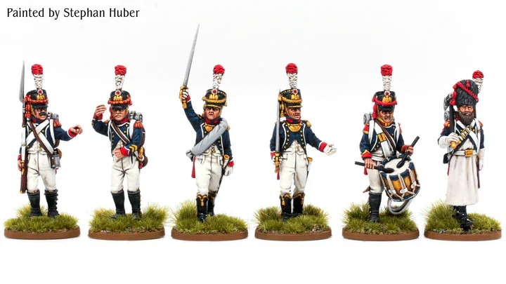 Piano Wargames French Young Guard Command 28mm
