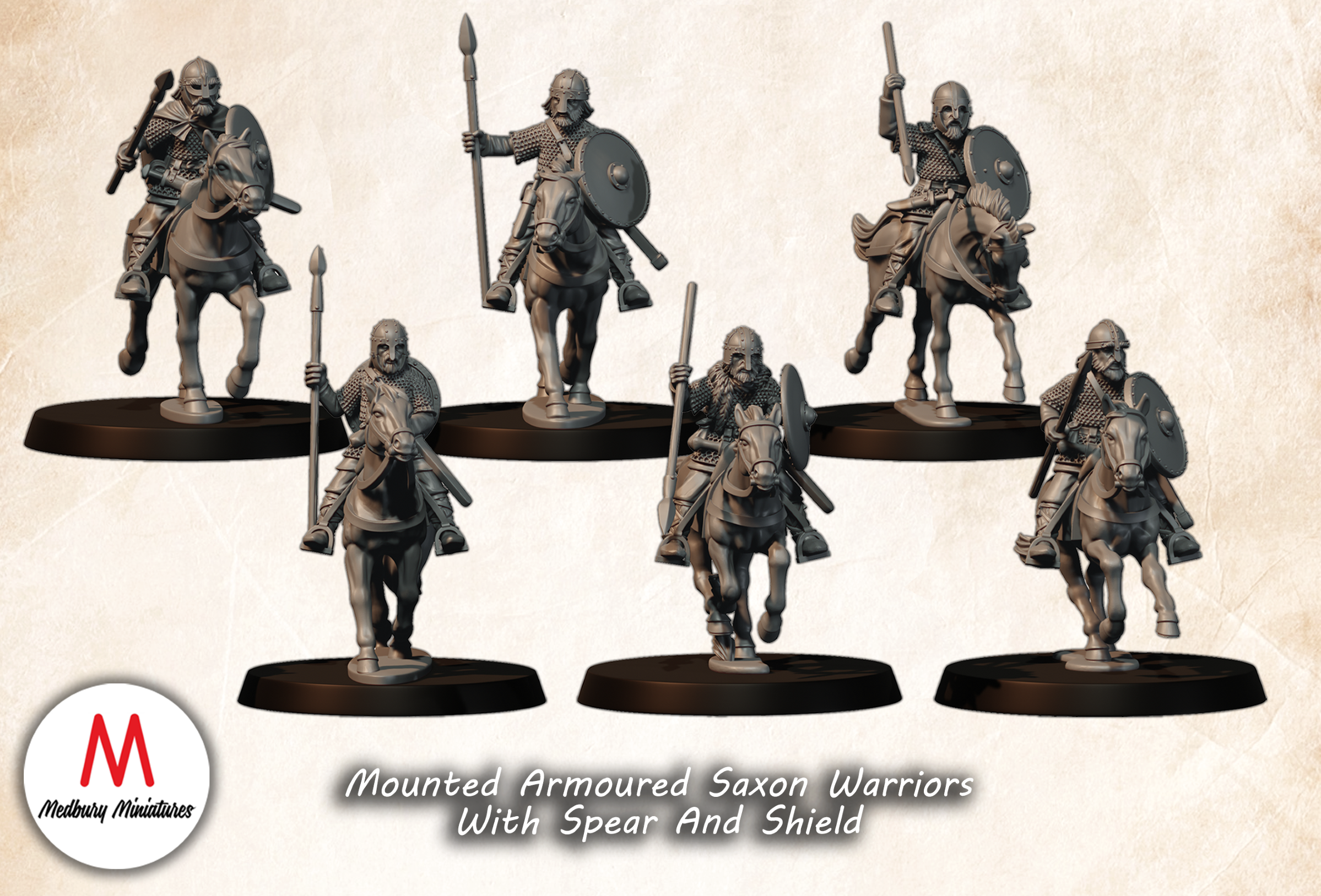Medbury Miniatures Saxon Warriors 28mm