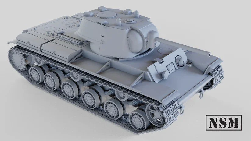 NSM Russian/German KV-1B Cast Turret 28mm