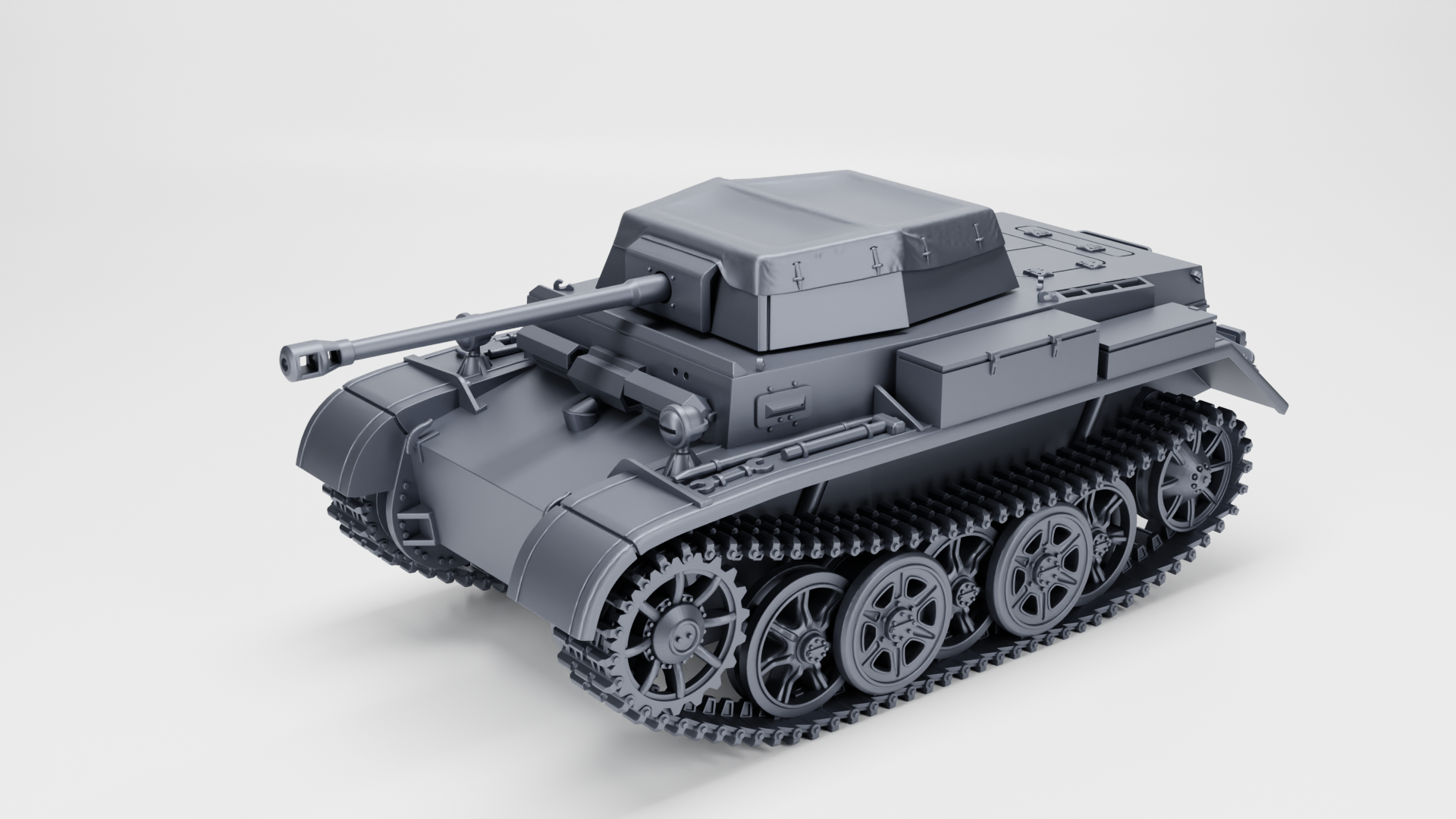 Wargame 3D Panzer II Ausf H Germany, 28mm