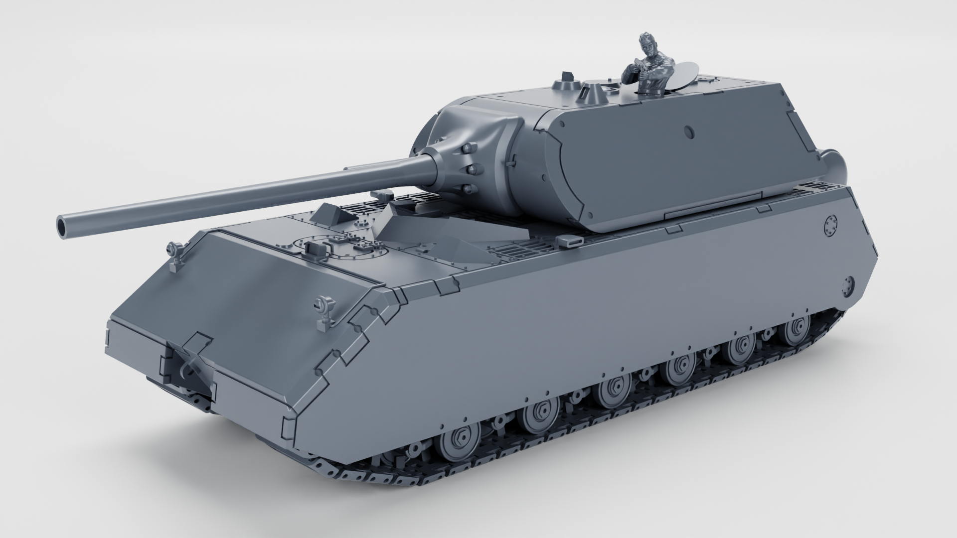 Wargame 3d Maus Super Heavy Tank, 28mm