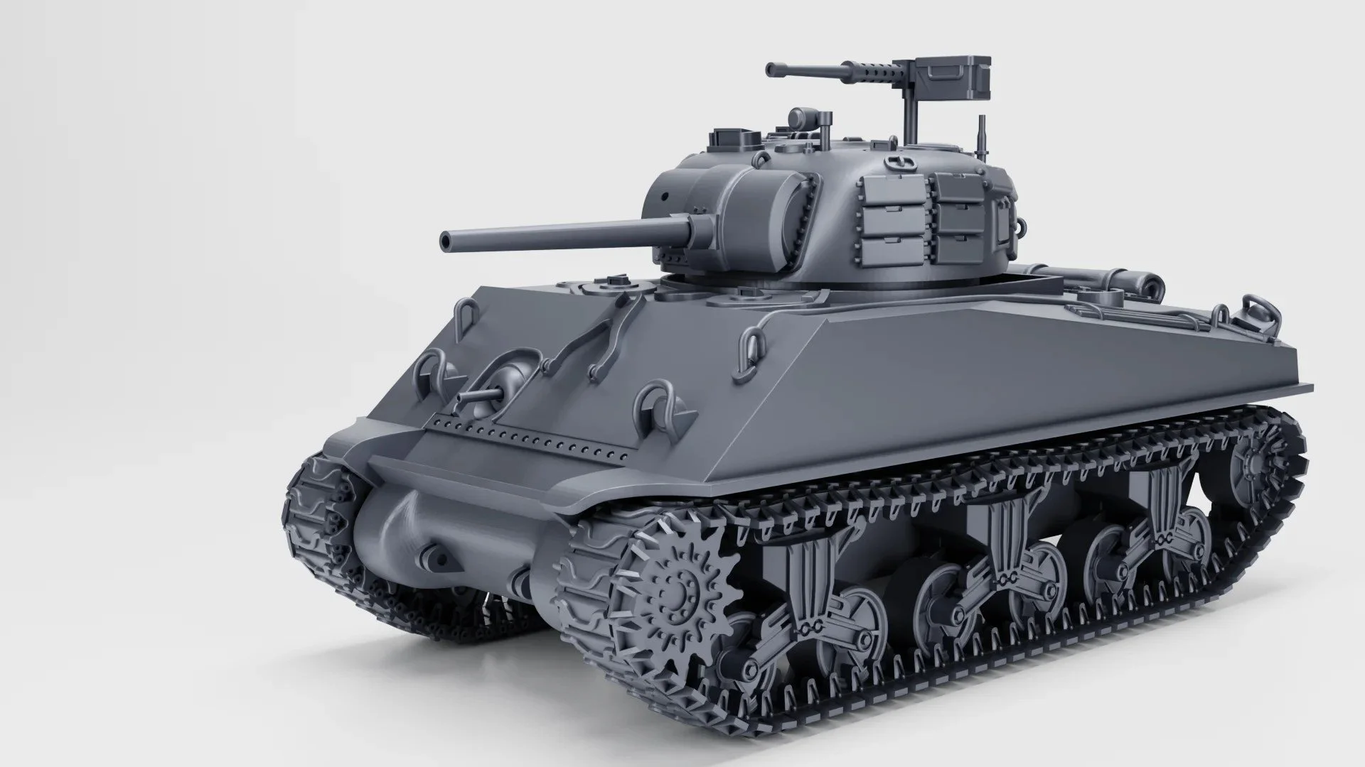 Wargame 3D U.S. Sherman M4A3(75) 28mm