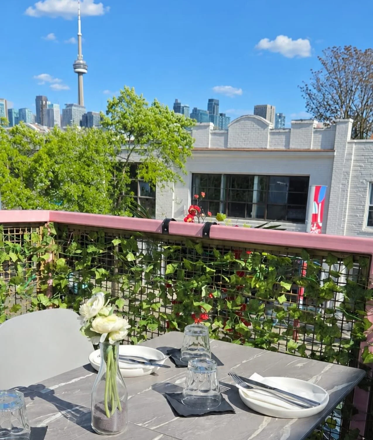The city is alive. ✨

Perched above it all, our AYLA Rooftop Patio is the perfect spot to take it all in. Whether you&rsquo;re stopping by before or after the match, taking in the energy of Little Italy Festival, or simply spending time with friends 