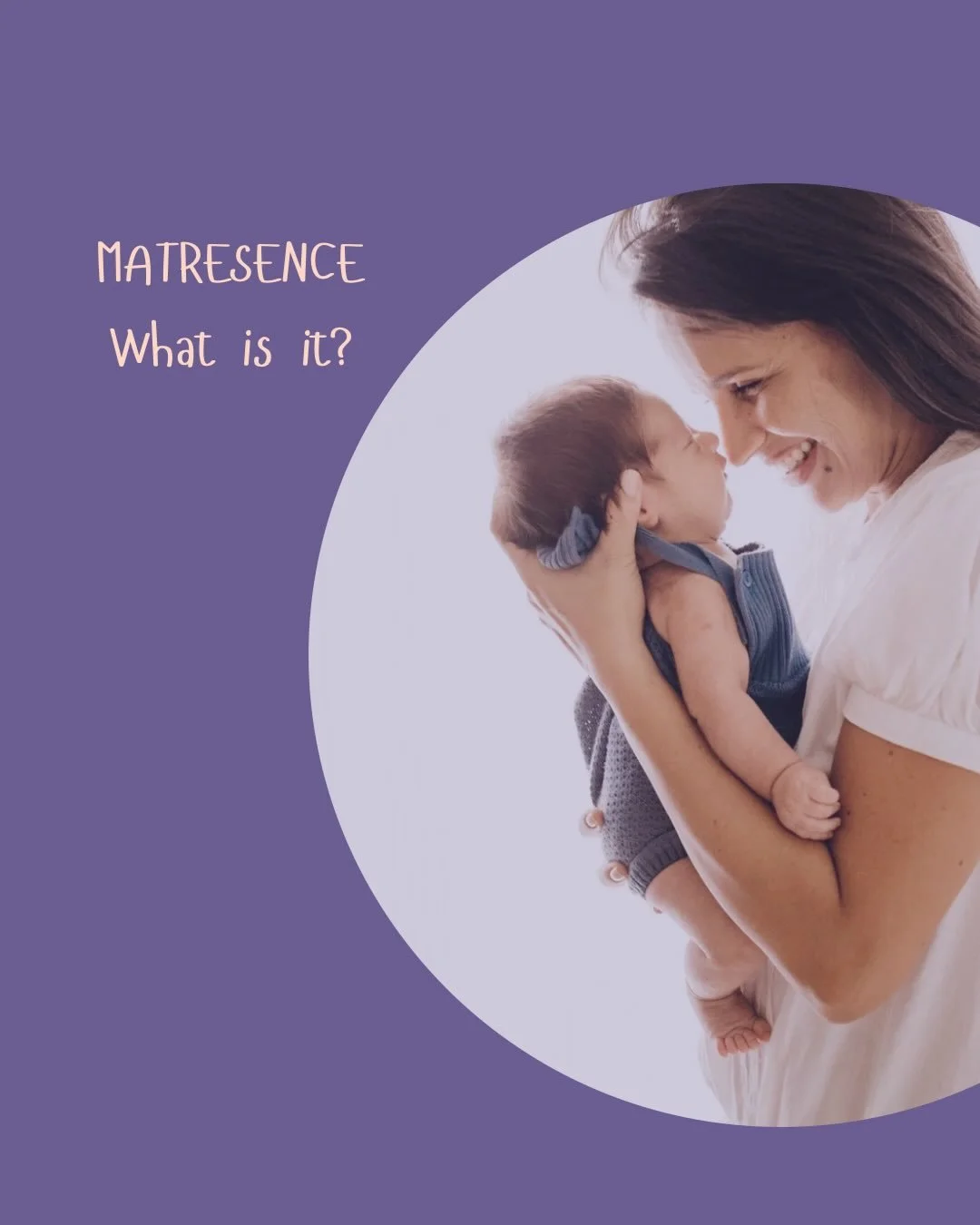 If you&rsquo;ve had a baby, you may have gone through matrescence and not even known it! It&rsquo;s that feeling that you&rsquo;re no longer yourself, that your identity has changed, that you don&rsquo;t even know who you are anymore. And the wild th
