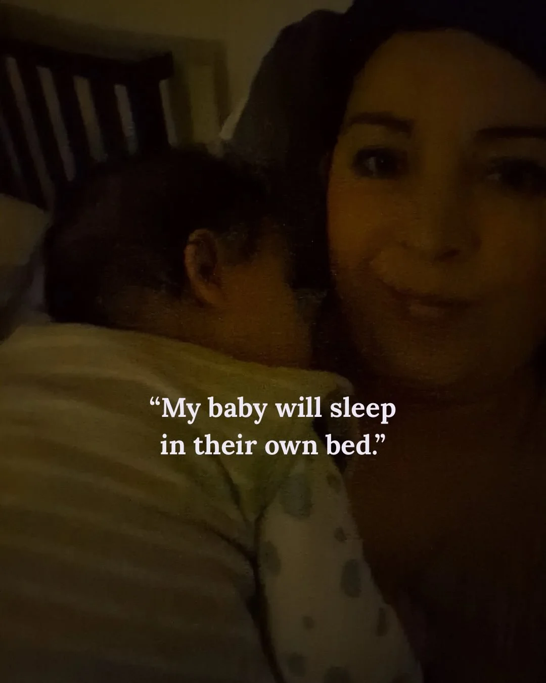 Babies are born expecting physical closeness with their primary caregivers, especially during sleep. So it makes sense that they wouldn&rsquo;t want to sleep in a cold, hard bed, away from you!

Having a safe space for your new baby to sleep is impor