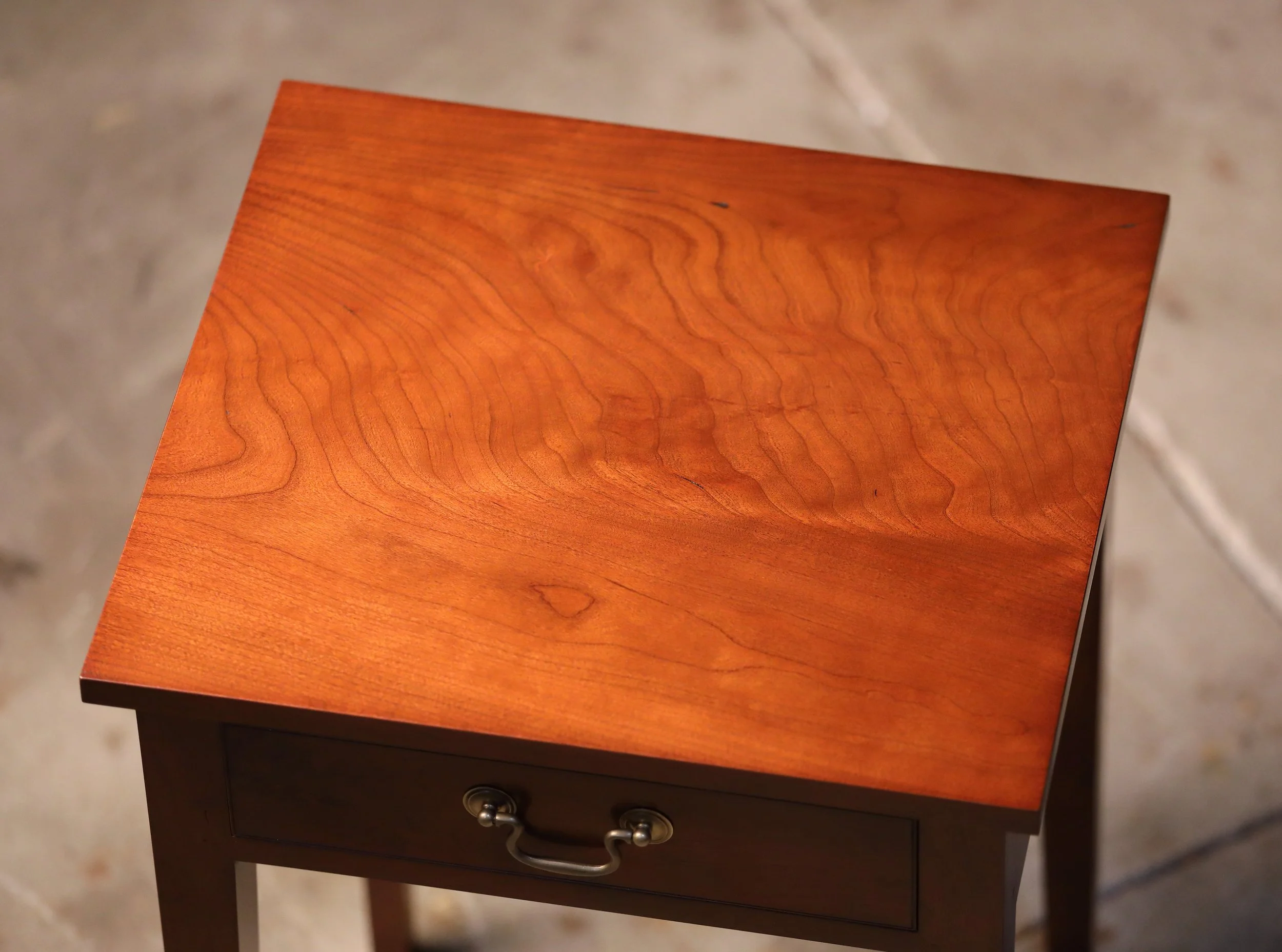 Cherry crotch top detail.