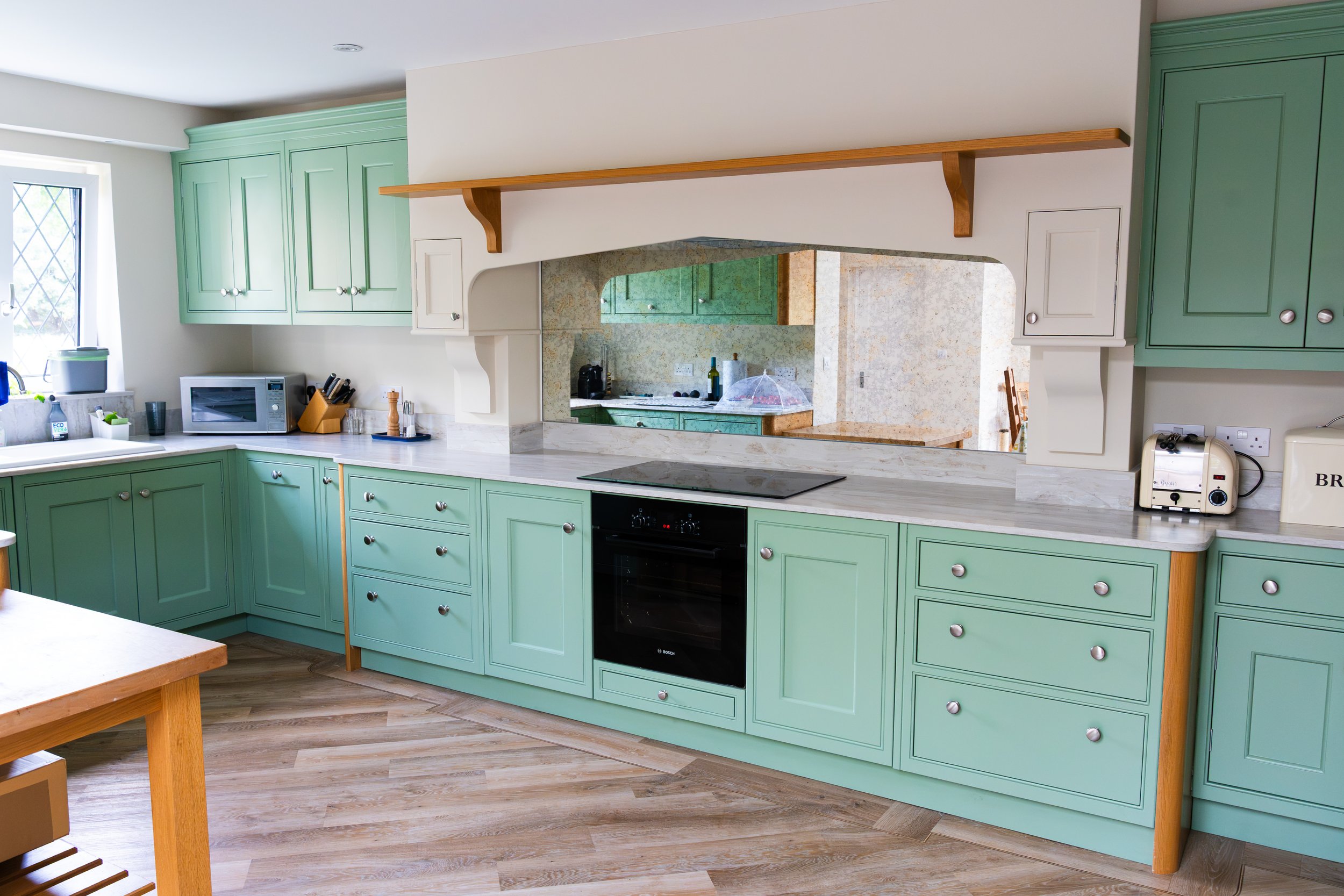 In-Frame Kitchen Transformation in Steyning