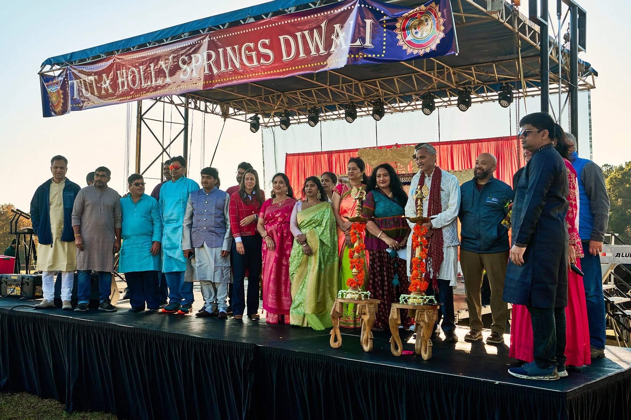 TUTA  Diwali Celebration at Sugg Farm