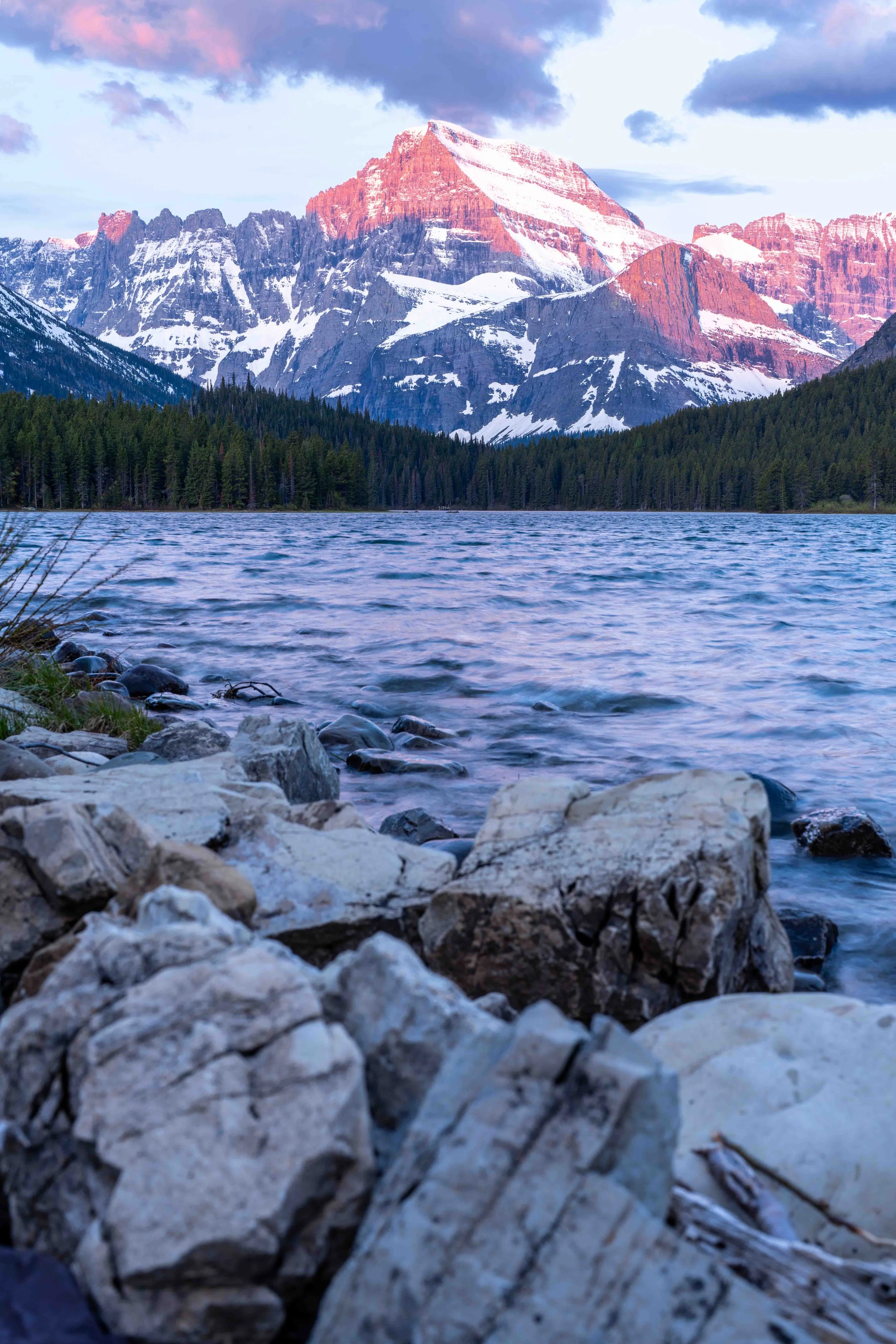Many Glacier Lake Sunrise More-2.jpg