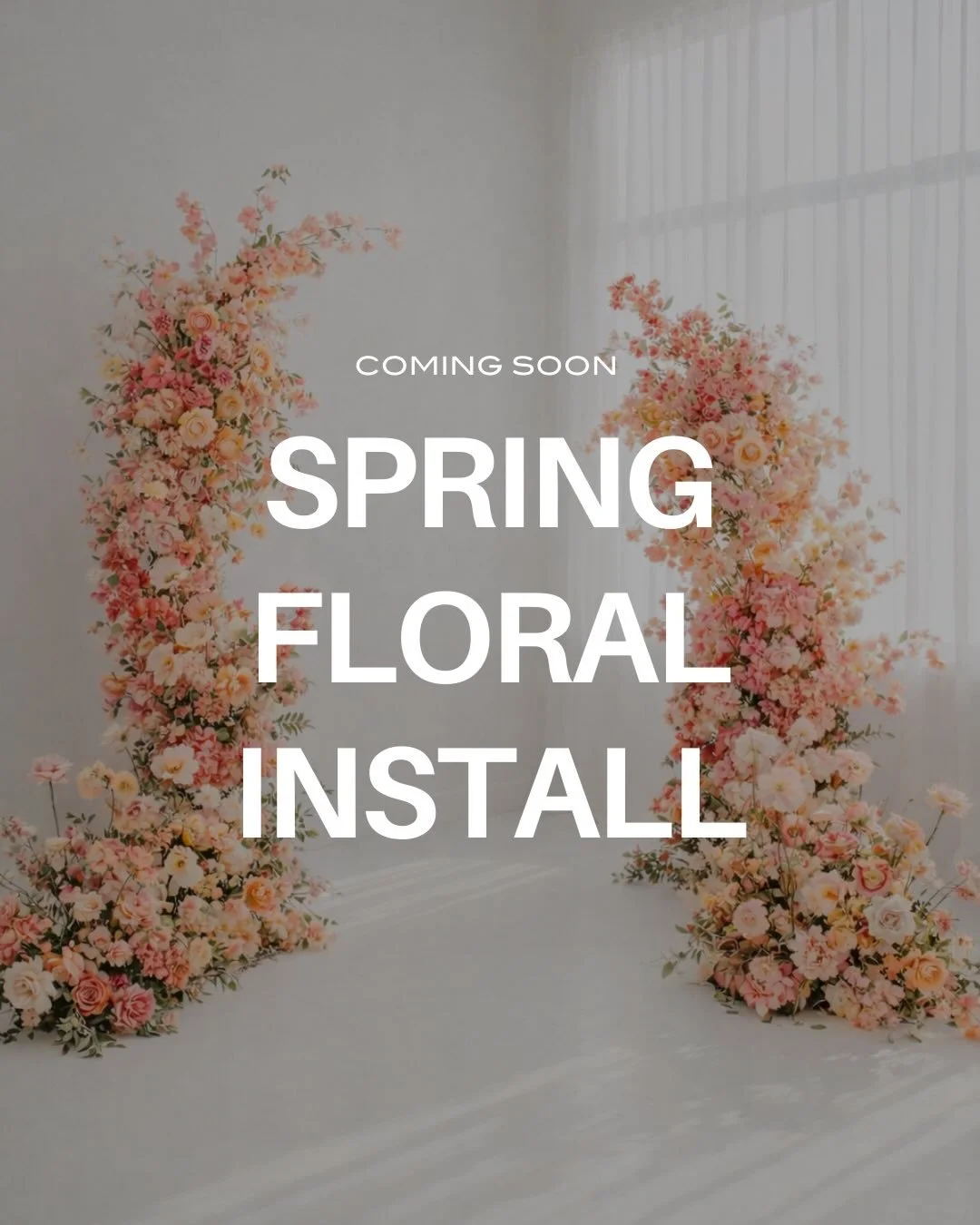 I&rsquo;m SO excited for this year&rsquo;s floral install!! @pepper.and.fern.floral crushed it last year and this year is designing with faux florals so we can enjoy them all month long. 

Head to the link in bio to book your rental today!! There are