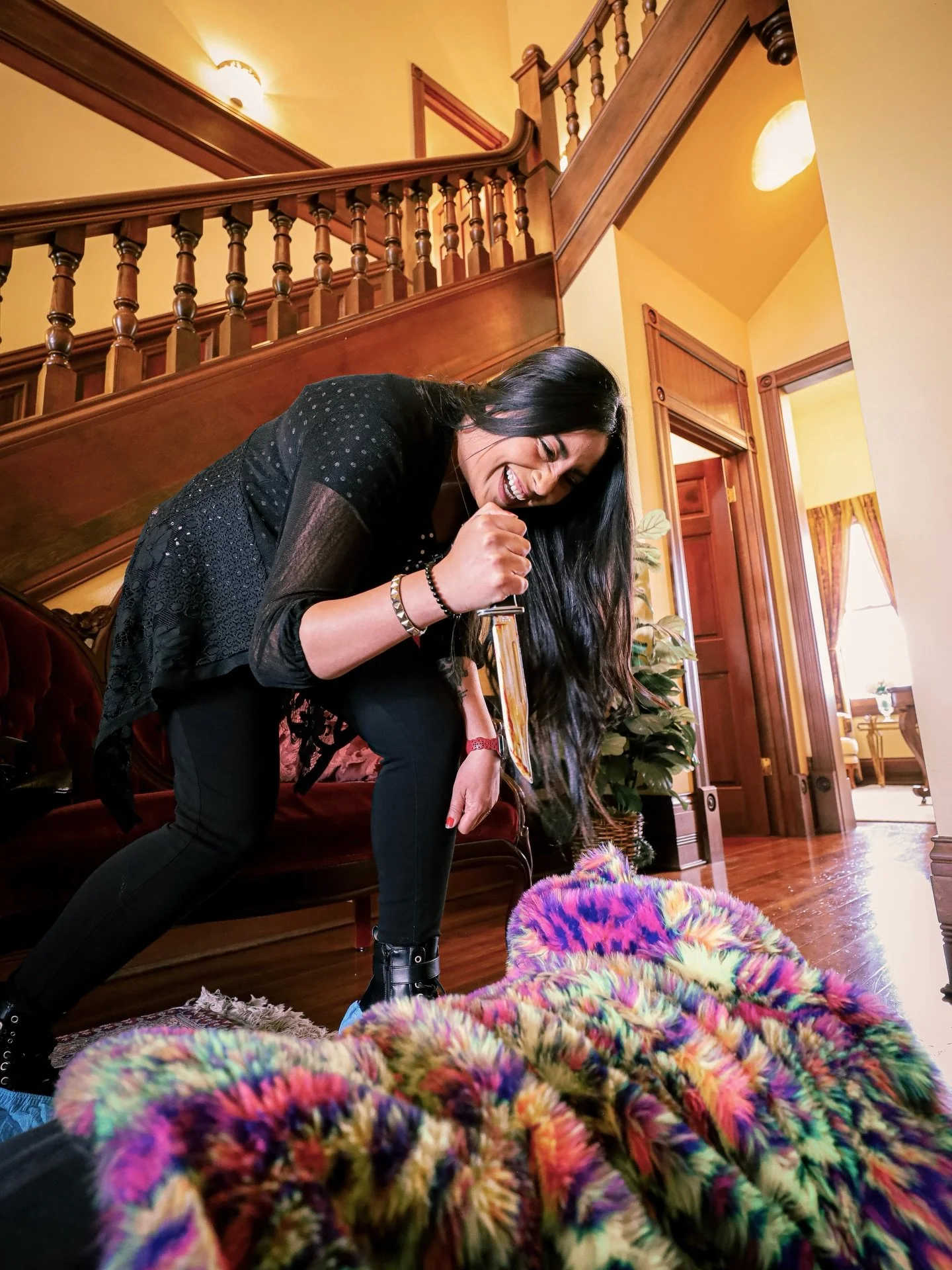 Here&rsquo;s your sign to embrace your Woodsboro style and visit the Macher House this 2026! 8 weeks til we meet again!! #scream7 #screammovie #stumacher