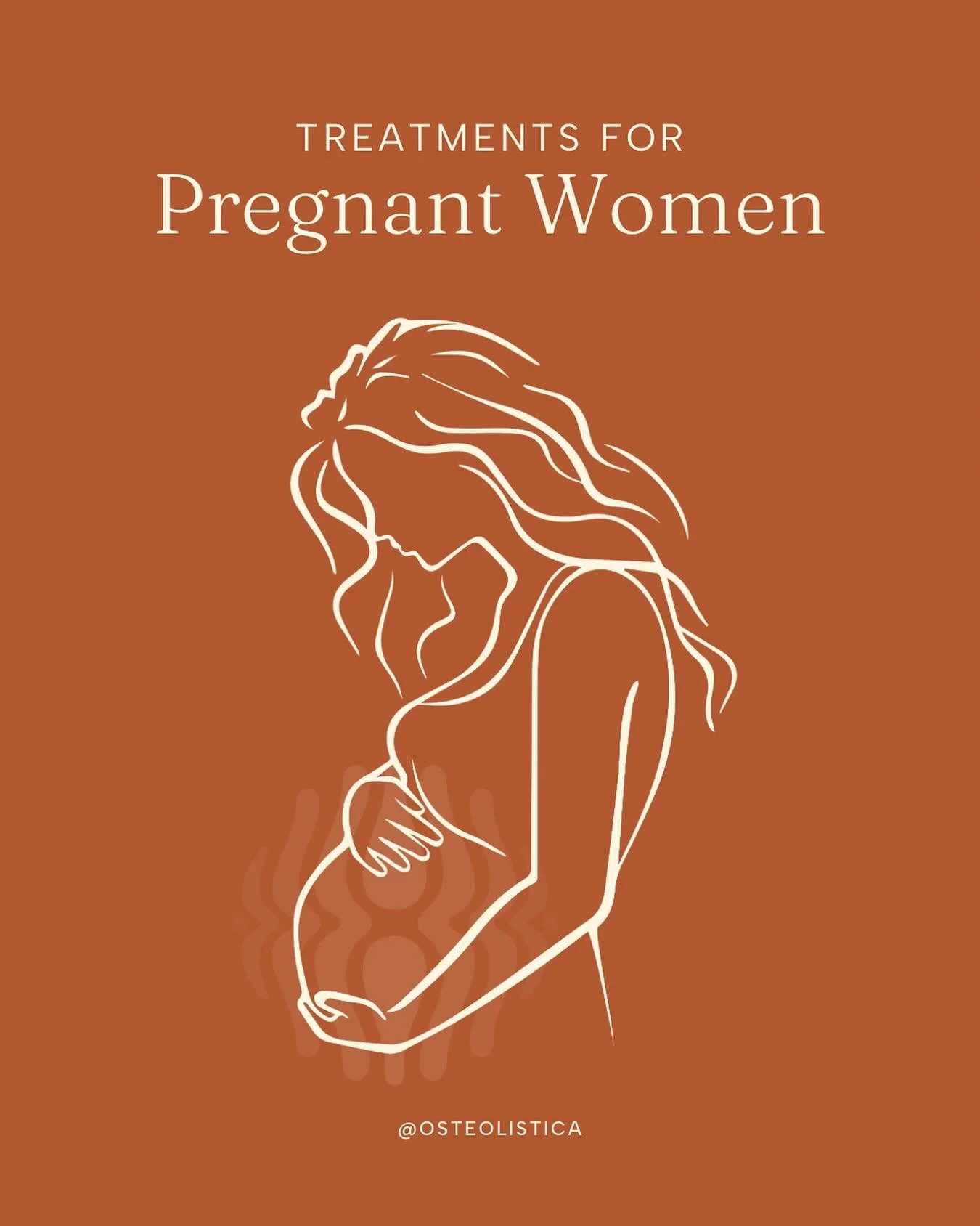 ✨ Osteopathy for Pregnant Women ✨
Osteopathic treatment is most beneficial as you near your third trimester, when your body is making its final preparations for birth. 💛

🤰 Benefits may include:
&bull; Relieving tension and discomfort 
&bull; Suppo