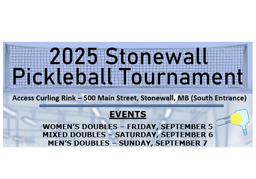 Stonewall Pickleball Tournament