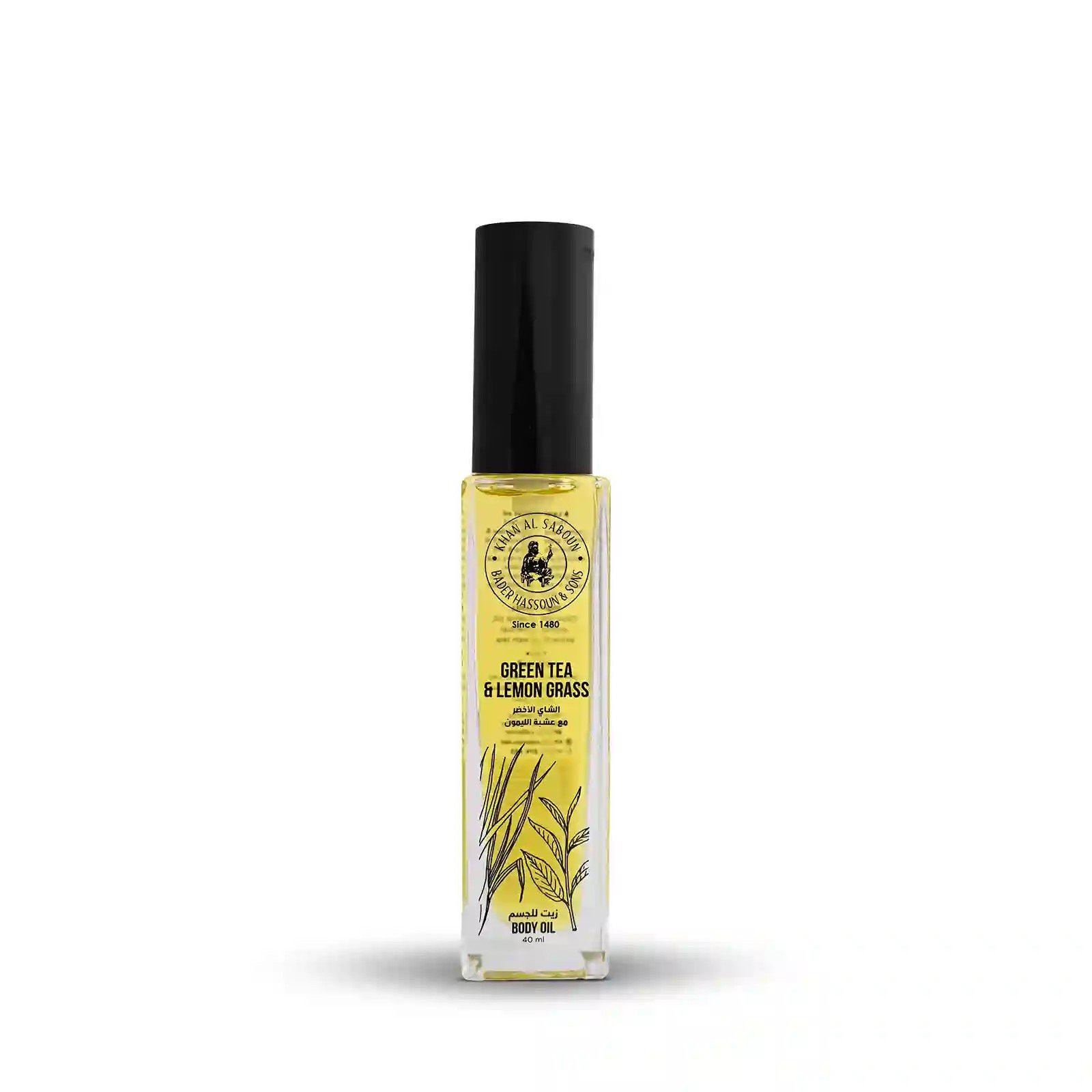 Green Tea & Lemon Grass Body Oil 40ml