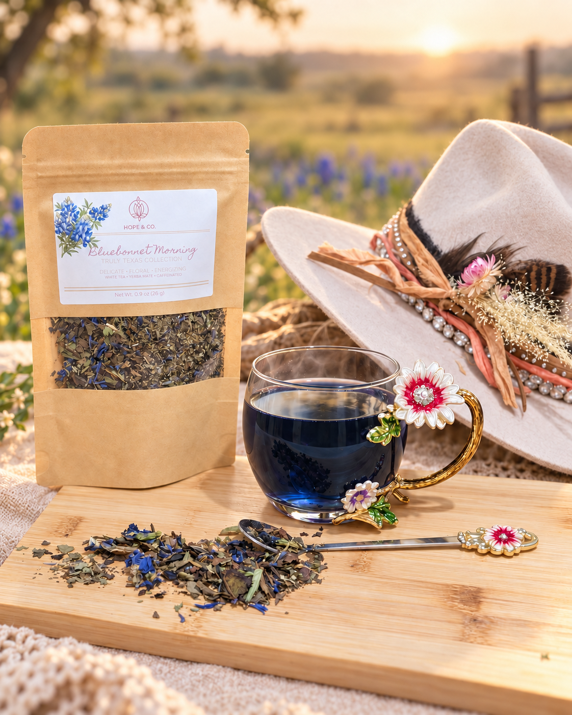 Bluebonnet Morning — Truly Texas Loose-Leaf Tea