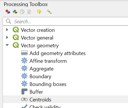 Creating Points from Polygons (Centroids tool) — mapping 101