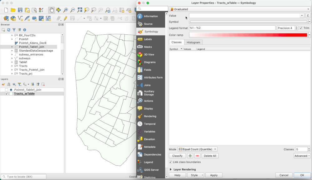 Classified Quantitative Symbology for Vector Features — mapping 101