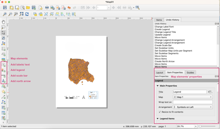 Print Layouts Map Surrounds And Exporting A Map Mapping 101