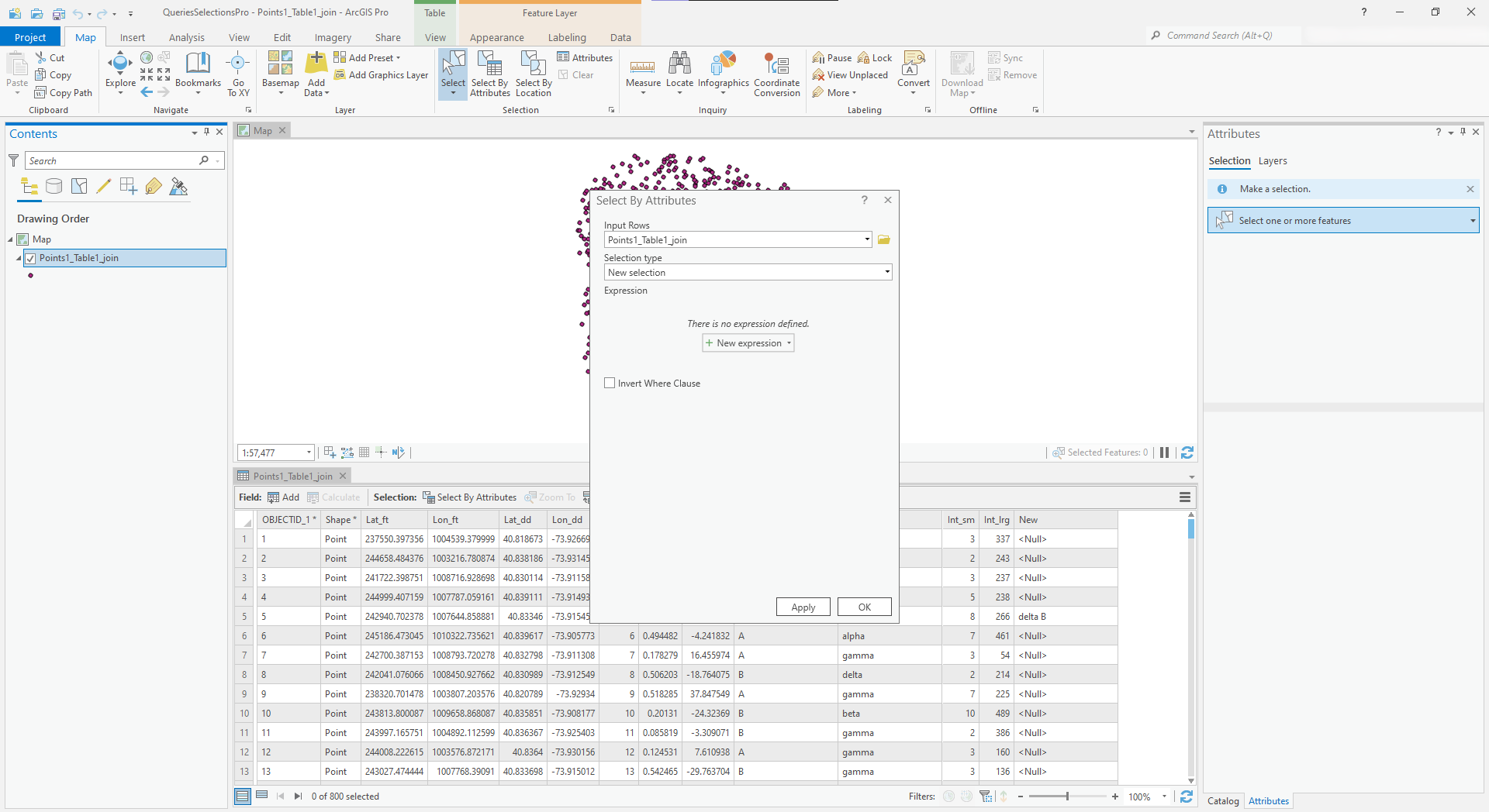 Querying by Attributes — mapping 101