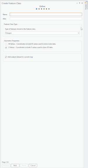 Creating New Vector Datasets — mapping 101