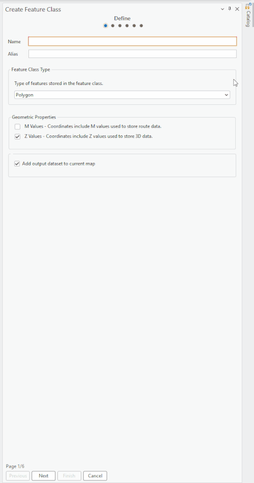 Creating New Vector Datasets — mapping 101