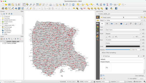 Labeling Features with Attributes — mapping 101