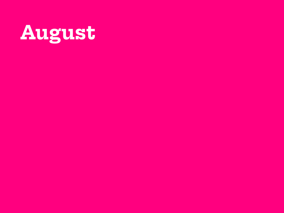 August 2025 Updates