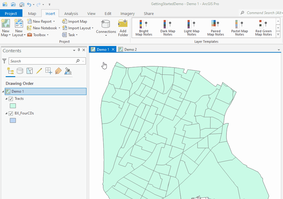 Map Views in ArcGIS Pro — mapping 101