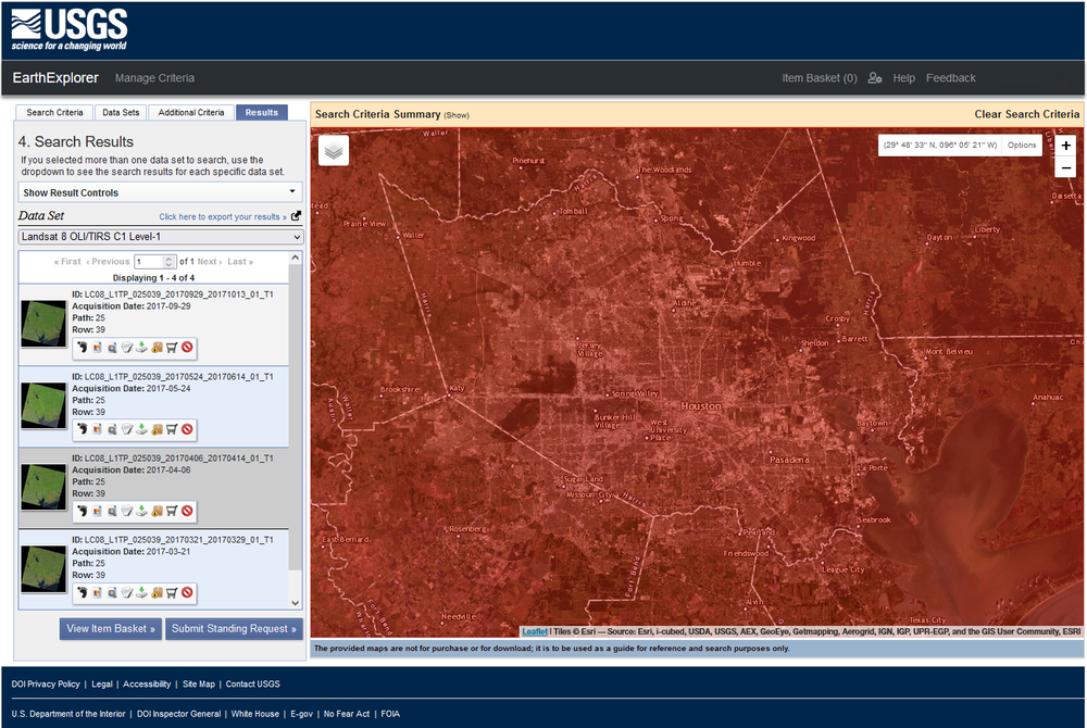 Usgs Data Downloading Landsat Data from the USGS EarthExplorer — mapping 101