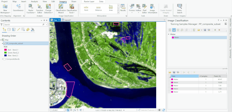Creating Training Samples for Supervised Image Classification — mapping 101