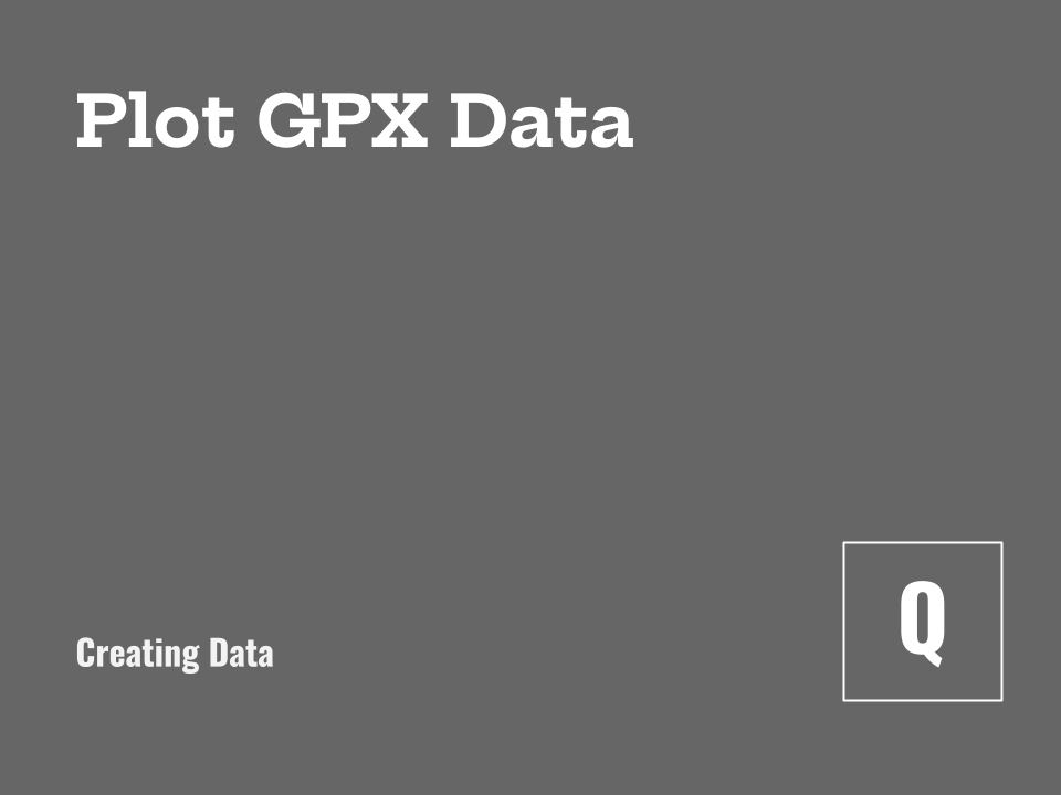 Plotting GPX Data